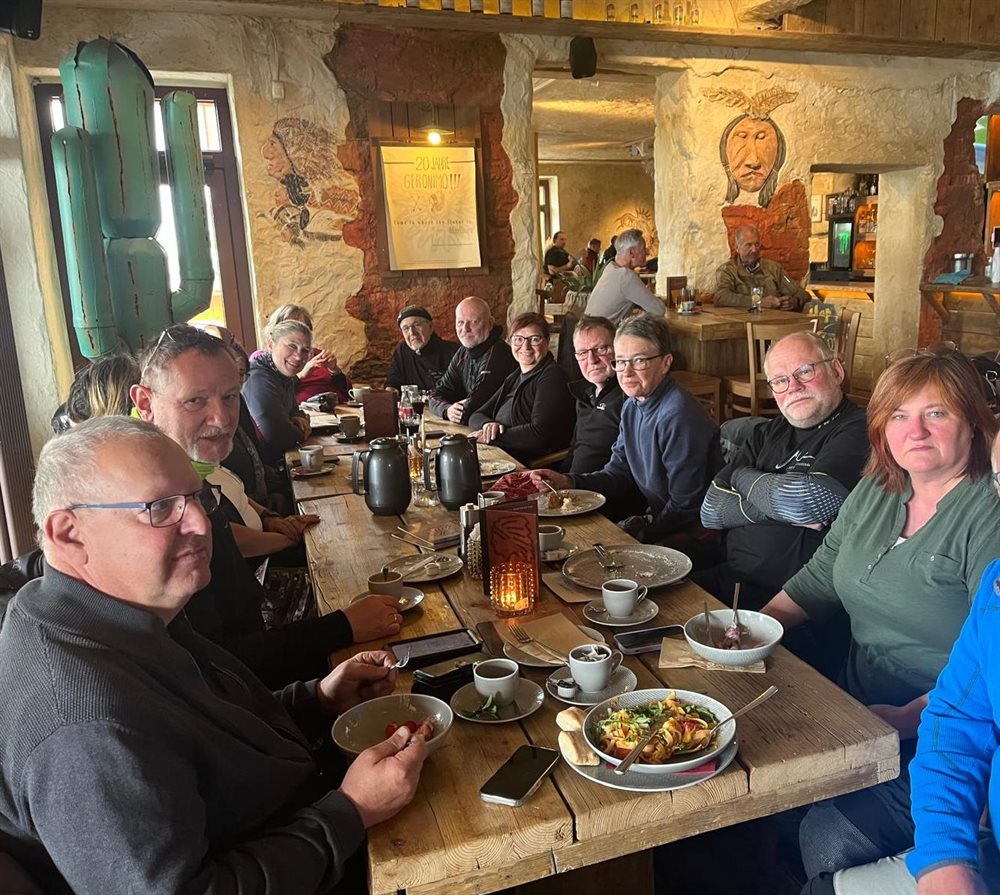 Abschluss der Ostdeutschland-Motorradtour