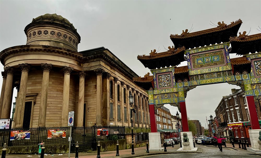 China Town in Liverpool