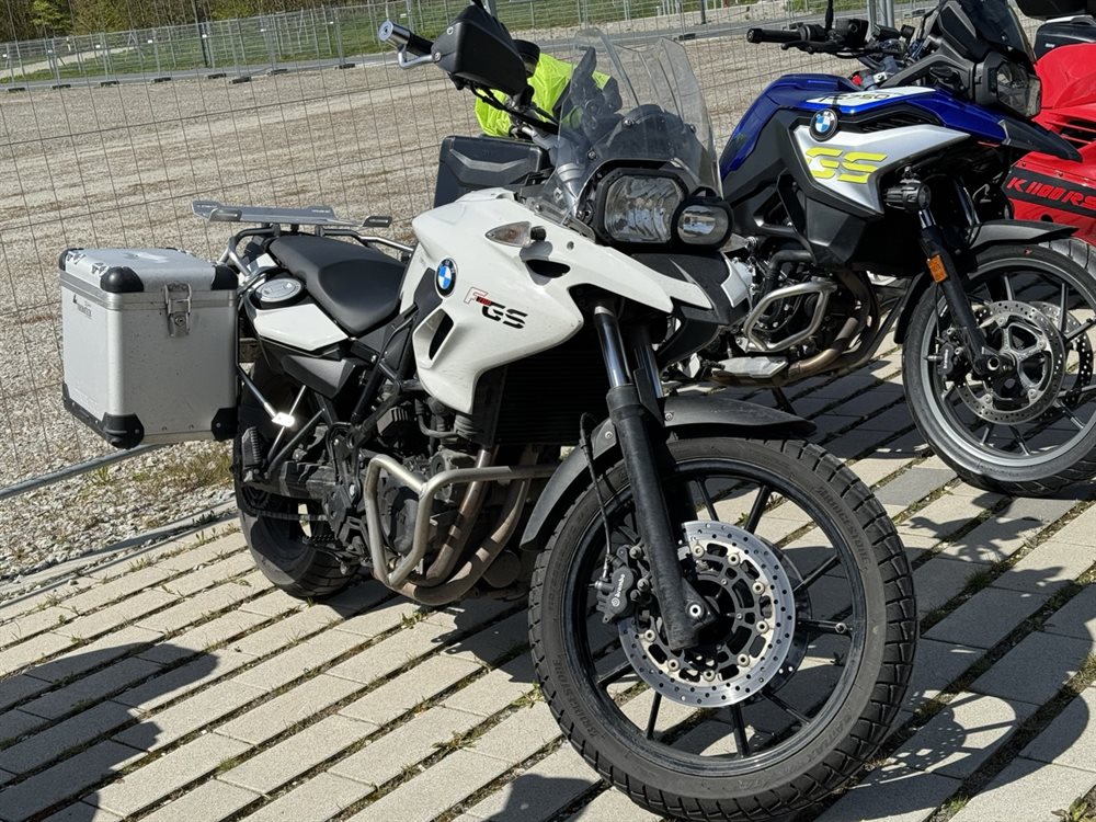 F700GS weiß BMW Motorrad