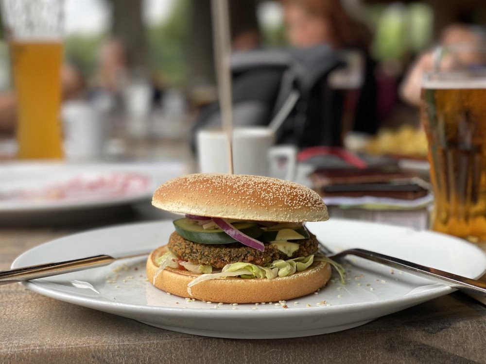 Hamburger im Geronimo am Möhnesee